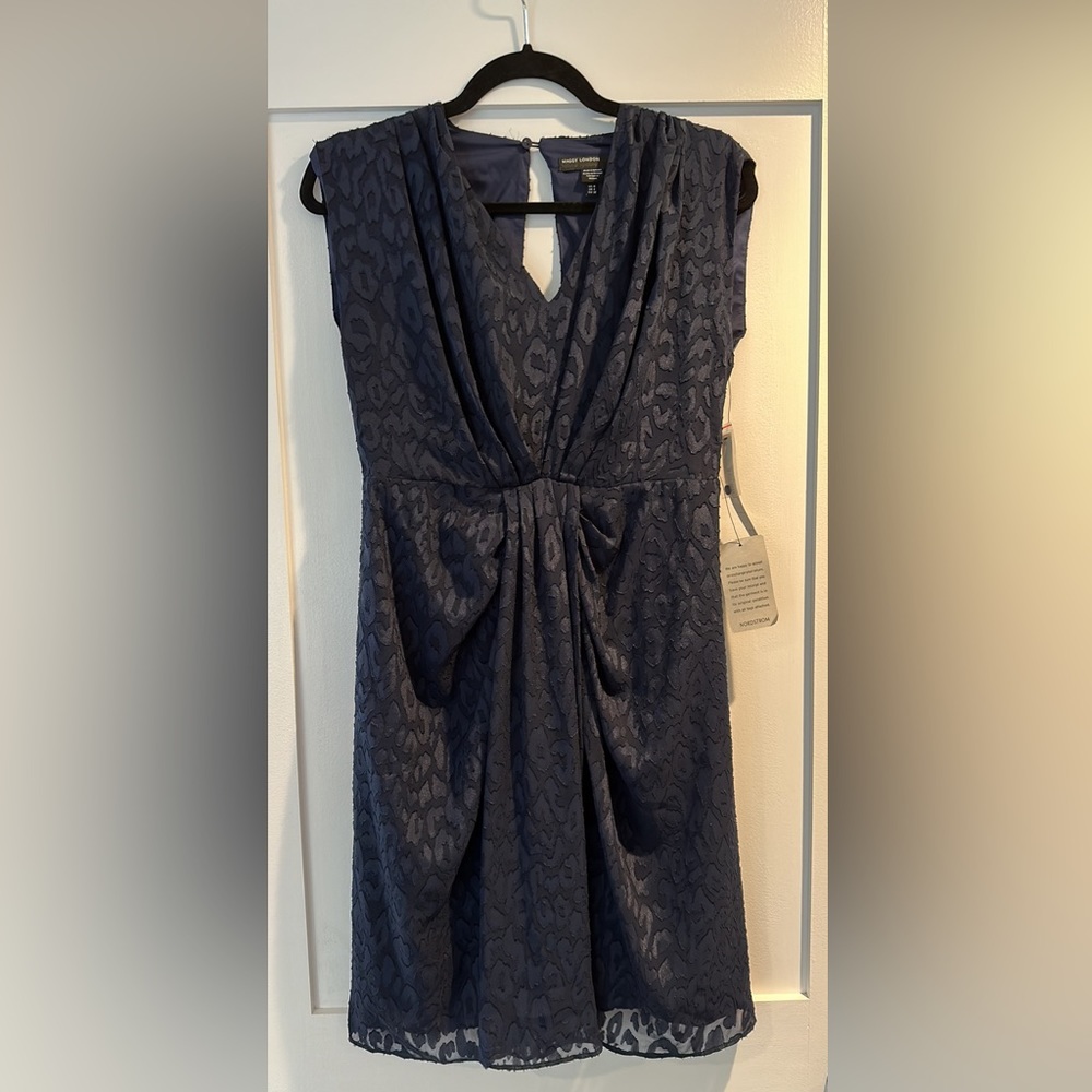 Maggy London Blue Dress, size 0.